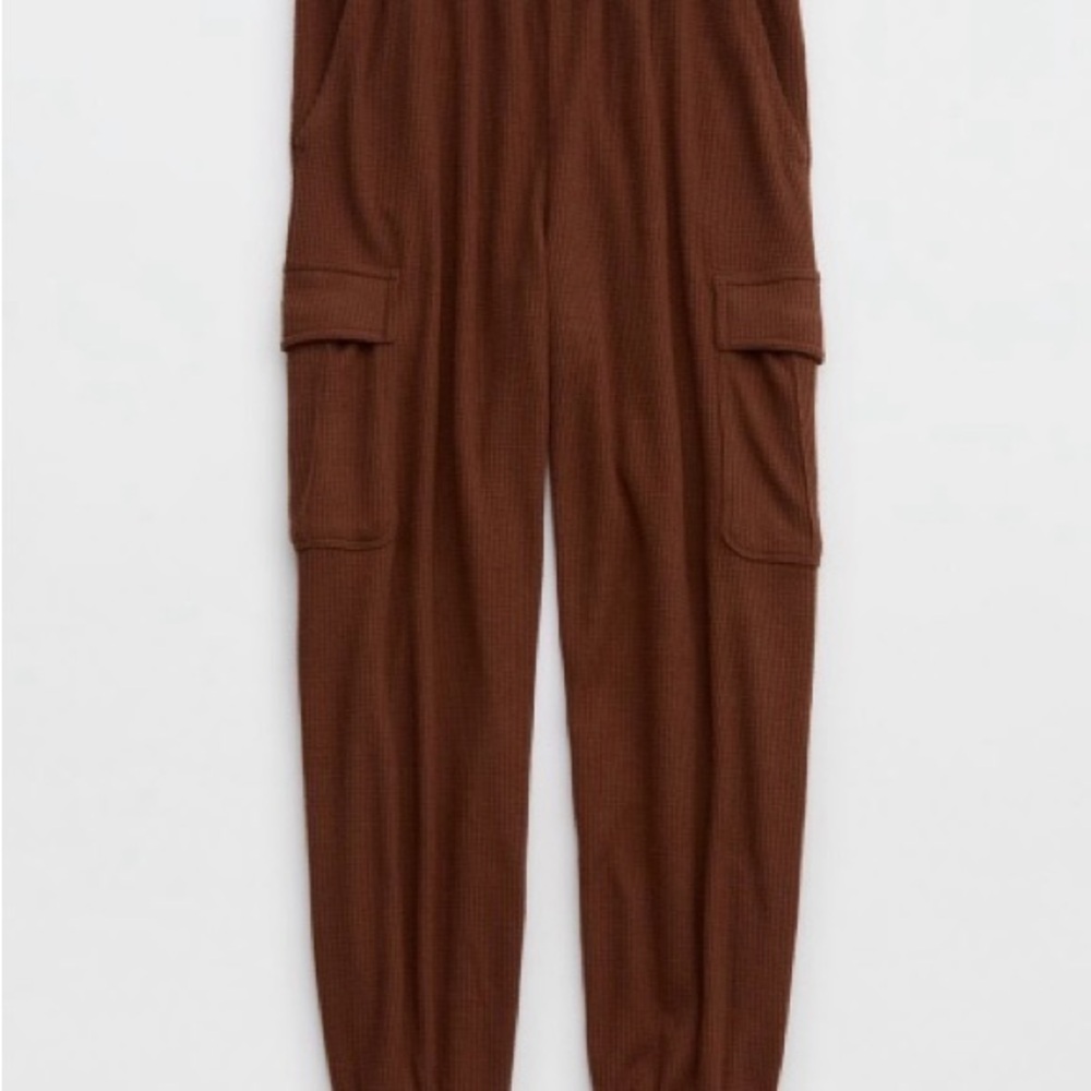 Aerie Traveler Waffle Cargo Jogger